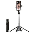 Quadrupod Double Fill Light Mobile Phone Bluetooth-compatible Selfie S