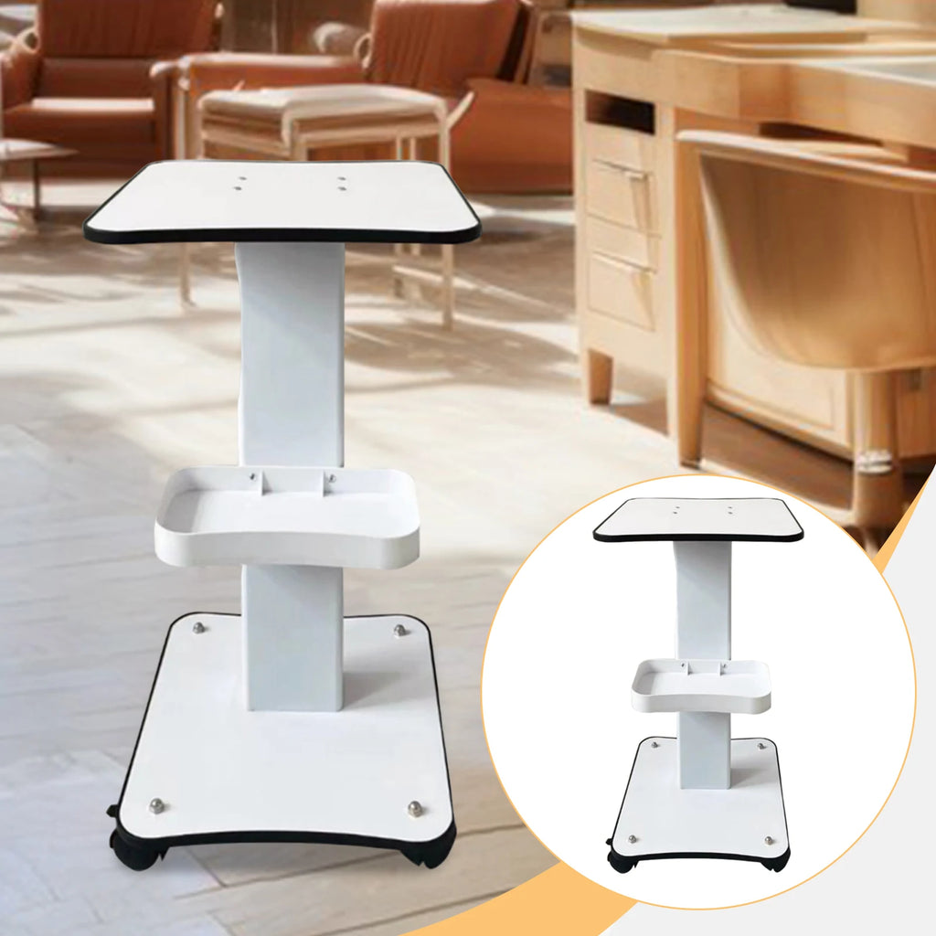 Beauty Instrument Beauty Salon Special Trolley Modern Simple Mobile Tool Cart Storage Rack 3 Tier Beauty Rolling Cart For Beauty