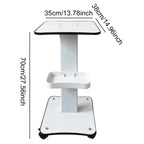 Beauty Instrument Beauty Salon Special Trolley Modern Simple Mobile Tool Cart Storage Rack 3 Tier Beauty Rolling Cart For Beauty