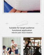 Foldable Gymnastics Training Equipment Gymnastics Wedge Mat for Yoga Sports Skill Training Gym Exercise Cheerleading