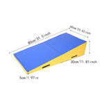 Foldable Gymnastics Training Equipment Gymnastics Wedge Mat for Yoga Sports Skill Training Gym Exercise Cheerleading