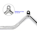 Gym Home Equipment Accessories Lat Pull Down Bar，Chrome-plated Surface Anti-rust High Load-bearing Fitness Tricep Rope Training