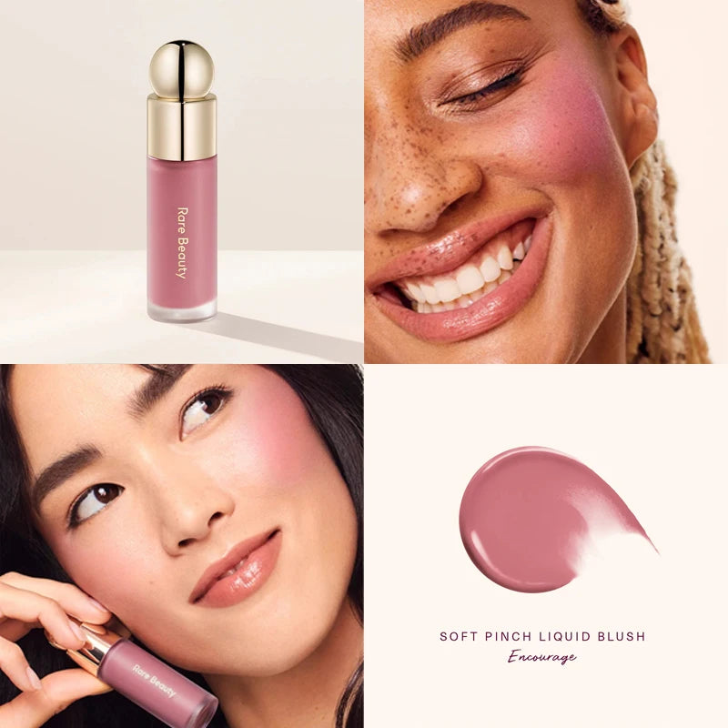 Hot Fashion Rare Beauty Soft Pinch Matte Bouncy Cushiony Cream-to-powder Blush Airy and Lightweight Liquid Blush Natural Flush