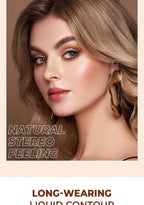 2025 Beauty Glazed 2 Color Liquid Contouring To Enhance The Facial Contour,Waterproof ,Matte,V-face Shaping Contour  Face Makeup