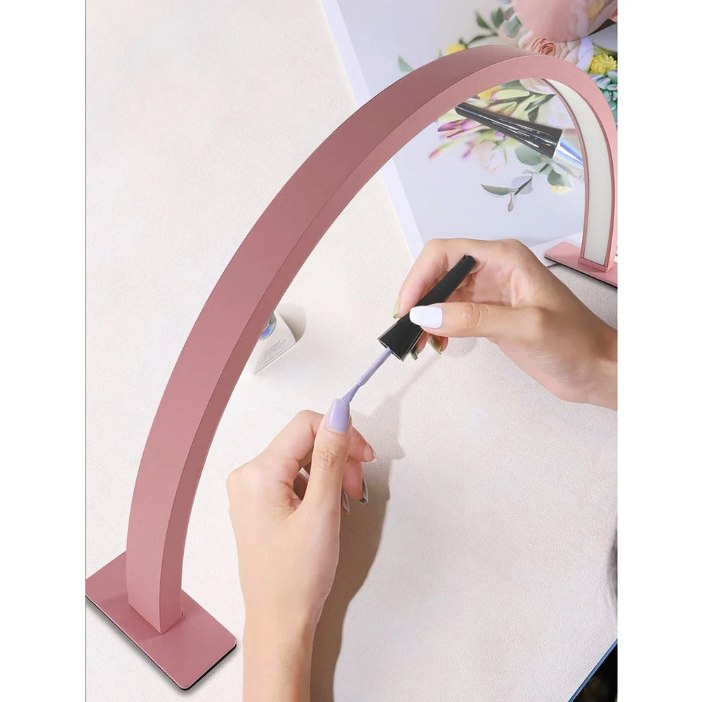LED half moon beauty and brightening beauty salon desktop cleaning eyelash beauty makeup eye care nail art special light