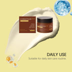Men's Moisturizing Body Cream Reduce Dryness Nourishing Skin Anti Acne Long Lasting Hydrating Coconut Oil Body Oil for Men 100ml