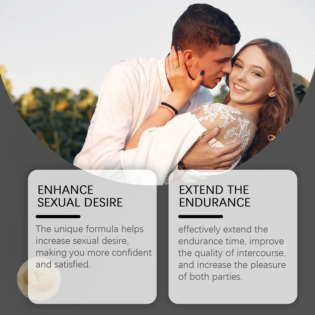 Men's Body Care CreamMen's Endurance Boosting Body Massage CreamLong-Lasting Strengthening & Invigorating Care Cream