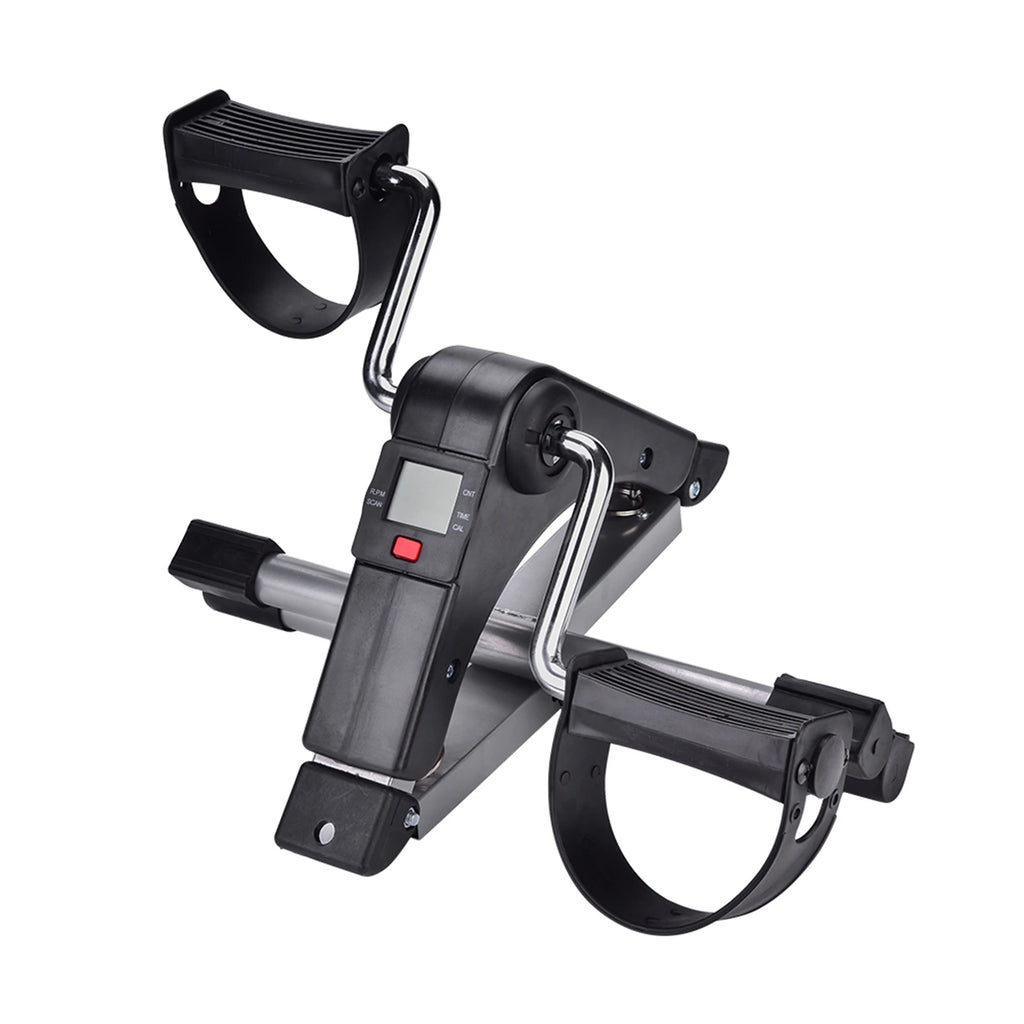 Cycling Trainer Exercise Cycling Gym Exercise Indoor Folding Cycling Trainer Cycle Pedal Fitness Exerciser Leg Workout