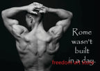 Gym Motivation Muscle Man Bodybuilding Fitness Strength Barbell Art Poster Canvas Painting Wall Print Picture for Home Gym Decor