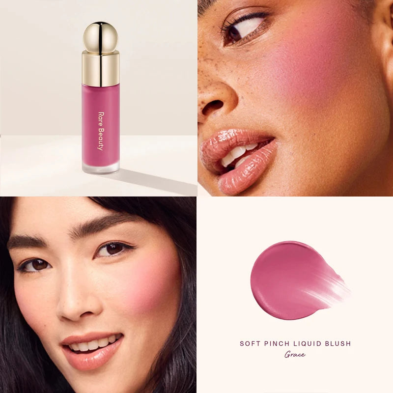 Hot Fashion Rare Beauty Soft Pinch Matte Bouncy Cushiony Cream-to-powder Blush Airy and Lightweight Liquid Blush Natural Flush
