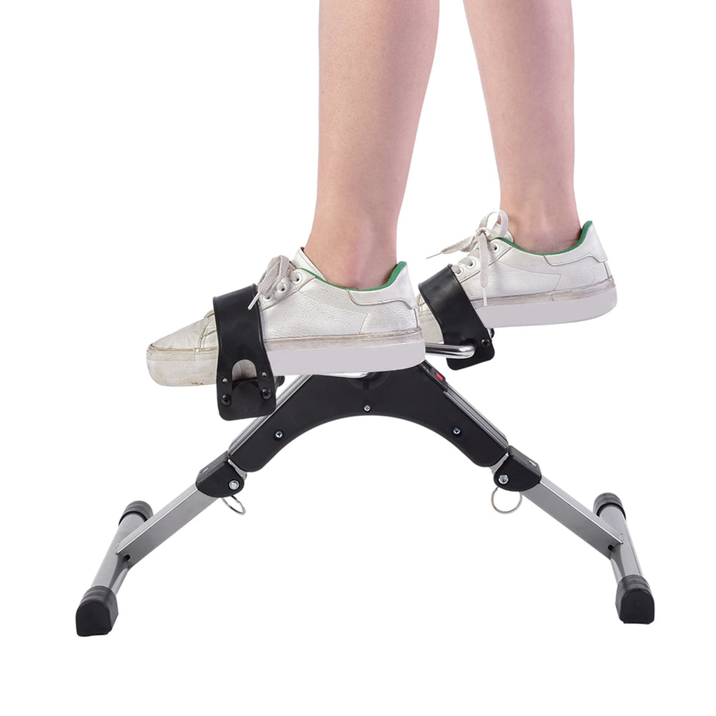 Cycling Trainer Exercise Cycling Gym Exercise Indoor Folding Cycling Trainer Cycle Pedal Fitness Exerciser Leg Workout
