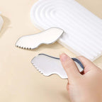 Stainless Steel Guasha Beauty Tool Practical Face Body Beauty Relaxing Scraping Board for Women Stress Relief Beauty Tools