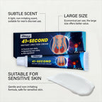 Men's Care Cream Gentle Ingredients for Comfortable Protection, Topical Cream for Men's Body Care