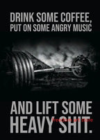 Gym Motivation Muscle Man Bodybuilding Fitness Strength Barbell Art Poster Canvas Painting Wall Print Picture for Home Gym Decor