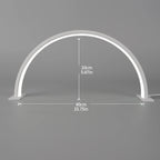 LED Nail Lamp Half Moon Beauty and Brightening Beauty Salon Desktop Lamp Eyelash Beauty Makeup Eye Care Nail Art Special Lights