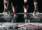 Gym Motivation Muscle Man Bodybuilding Fitness Strength Barbell Art Poster Canvas Painting Wall Print Picture for Home Gym Decor