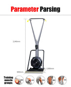 Commercial Ski Erg Ski Machine Skierg CrossFit Gym Fitness Equipment