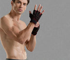 Gym Gloves for Men Women Fitness Weight Lifting Wristband Gloves Body Building Training Sports Exercise Cycling Glove Shockproof