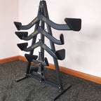 Gym Fitness LAT Pull Down Bar,Storage Rack,Heavy Duty,A-Frame Stand,Support Base for LAT Pulldown Attachments,LAT Bar