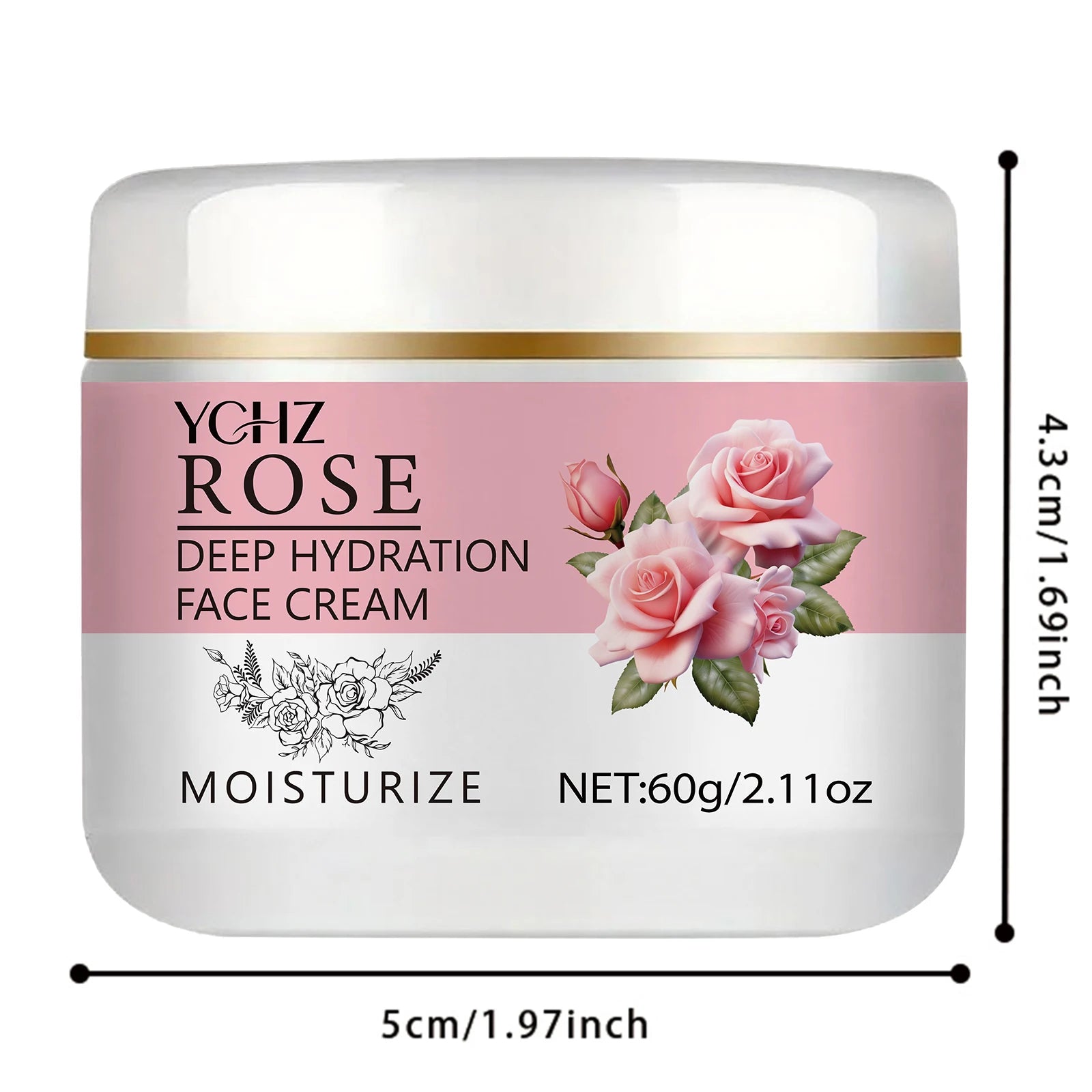 Women's Emotion Care Cream—Biologically-Derived Estrogen Cream, Moisturizing Body Lotion, Promotes Physical Harmony in Lifestyle, Nourishes and Moisturizes, with a Pleasant Fragrance, Suitable for All Skin Types