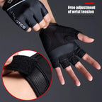 Gym Gloves for Men Women Fitness Weight Lifting Wristband Gloves Body Building Training Sports Exercise Cycling Glove Shockproof