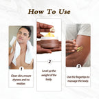 120g Body Butter for Men 24H Deep Moisturizing Cream Improve Drying Skin Body Cream for All Skin Types