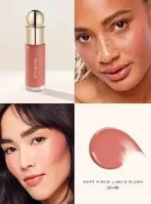 Rare Beauty Liquid Blush Enhance Makeup Silky Smooth  Easy To Apply Blend  High-gloss Mirrors Enhance The Texture of Makeup