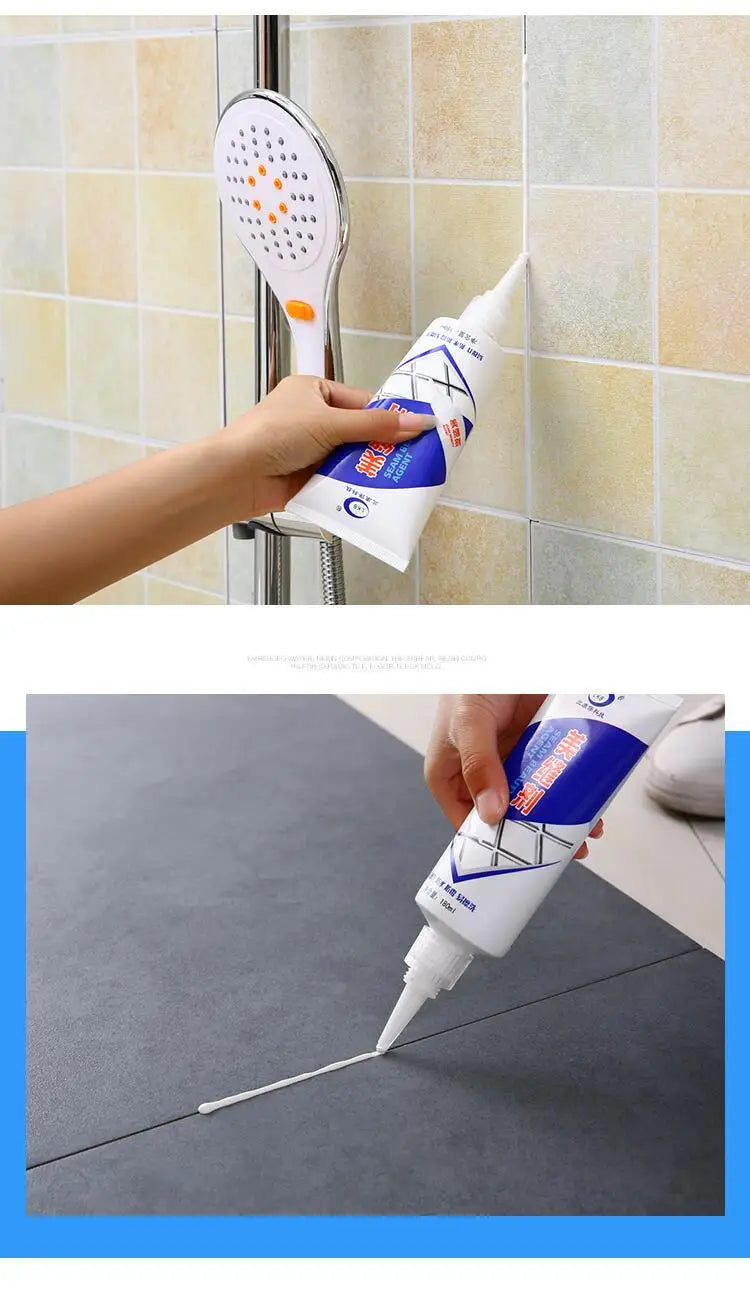 Tile beauty seam agent pool beauty seam toilet base jointing agent waterproof anti-mildew beauty seam real porcelain glue