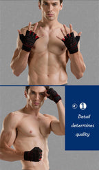 Gym Gloves for Men Women Fitness Weight Lifting Wristband Gloves Body Building Training Sports Exercise Cycling Glove Shockproof