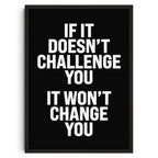 Gym Wall Art Poster Gym Inspirational Poster Home Gym Wall Decoration Gym Slogan Canvas Printing Decorative Painting Frameless