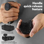 Gym Grips Fingerless Workout Gym Gloves Ergonomics Workout Grip Hand Protection Weight Lifting Grips Bodybuilding Gymnastics