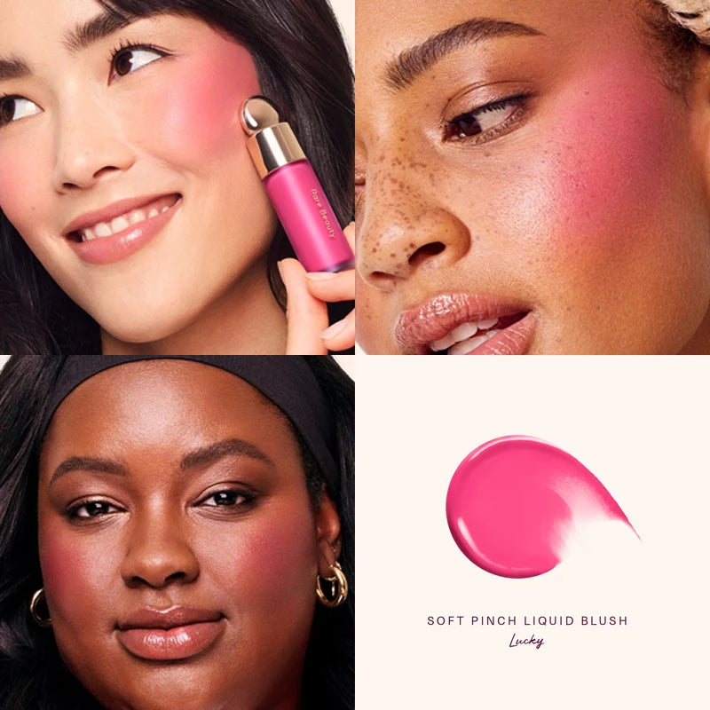 Hot Fashion Rare Beauty Soft Pinch Matte Bouncy Cushiony Cream-to-powder Blush Airy and Lightweight Liquid Blush Natural Flush