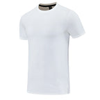 Gym Sport T Shirt Men Running Outdoor Workout Training Tees Round Neck Quick Dry Breathable Polyester Casual Short Sleeve