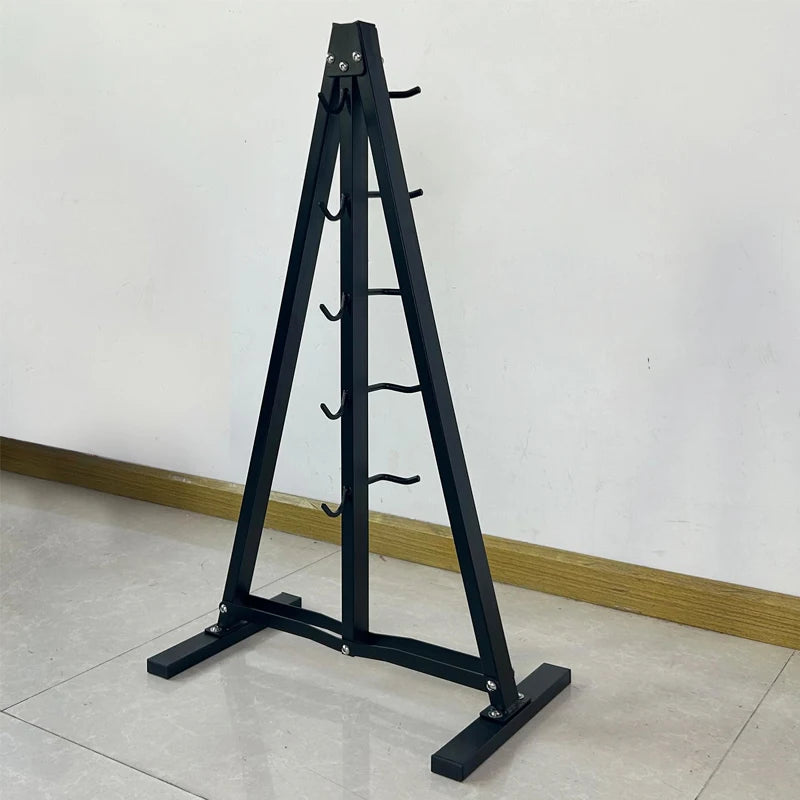 Gym Fitness LAT Pull Down Bar,Storage Rack,Heavy Duty,A-Frame Stand,Support Base for LAT Pulldown Attachments,LAT Bar