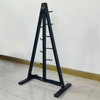 Gym Fitness LAT Pull Down Bar,Storage Rack,Heavy Duty,A-Frame Stand,Support Base for LAT Pulldown Attachments,LAT Bar