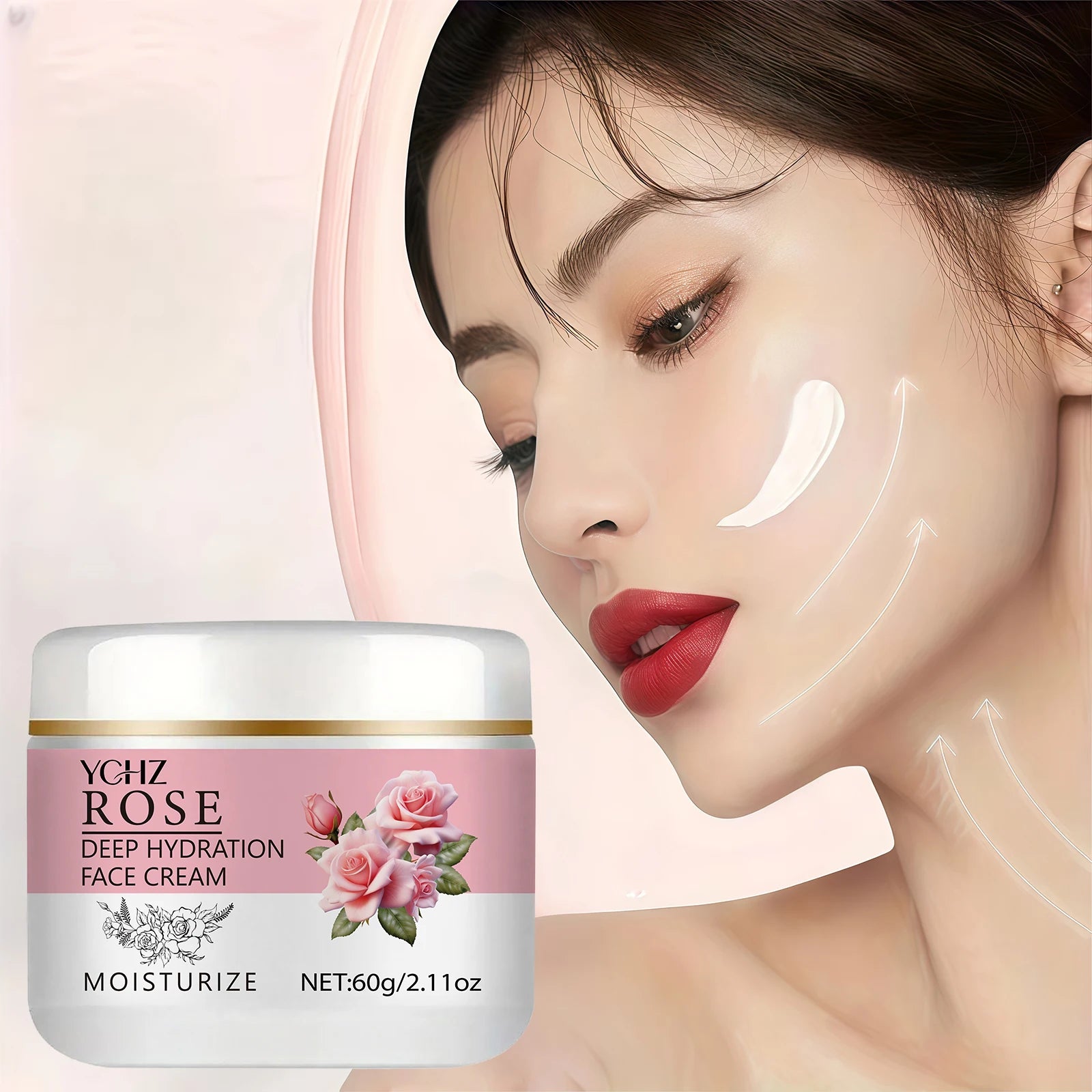 Women's Emotion Care Cream—Biologically-Derived Estrogen Cream, Moisturizing Body Lotion, Promotes Physical Harmony in Lifestyle, Nourishes and Moisturizes, with a Pleasant Fragrance, Suitable for All Skin Types