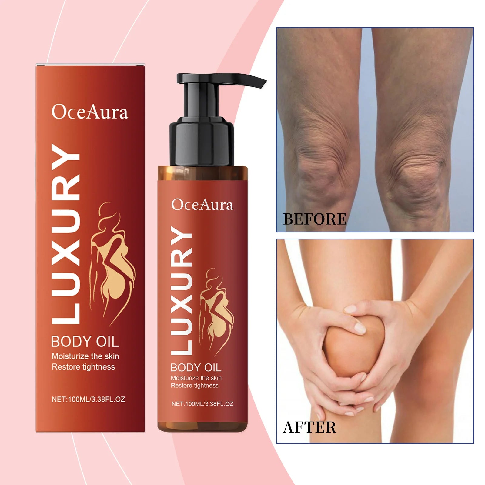 Moisturizing Body Oil - Nourishing and Hydrating Soft Skin, Enhancing Hydration and Elasticity Body Care Oil