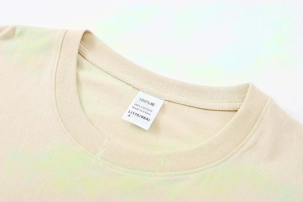Summer Gym 100% Cotton Men's T-shirt Letter Weightlifting Printed Round Neck High Quality Street Outdoor Short Sleeve