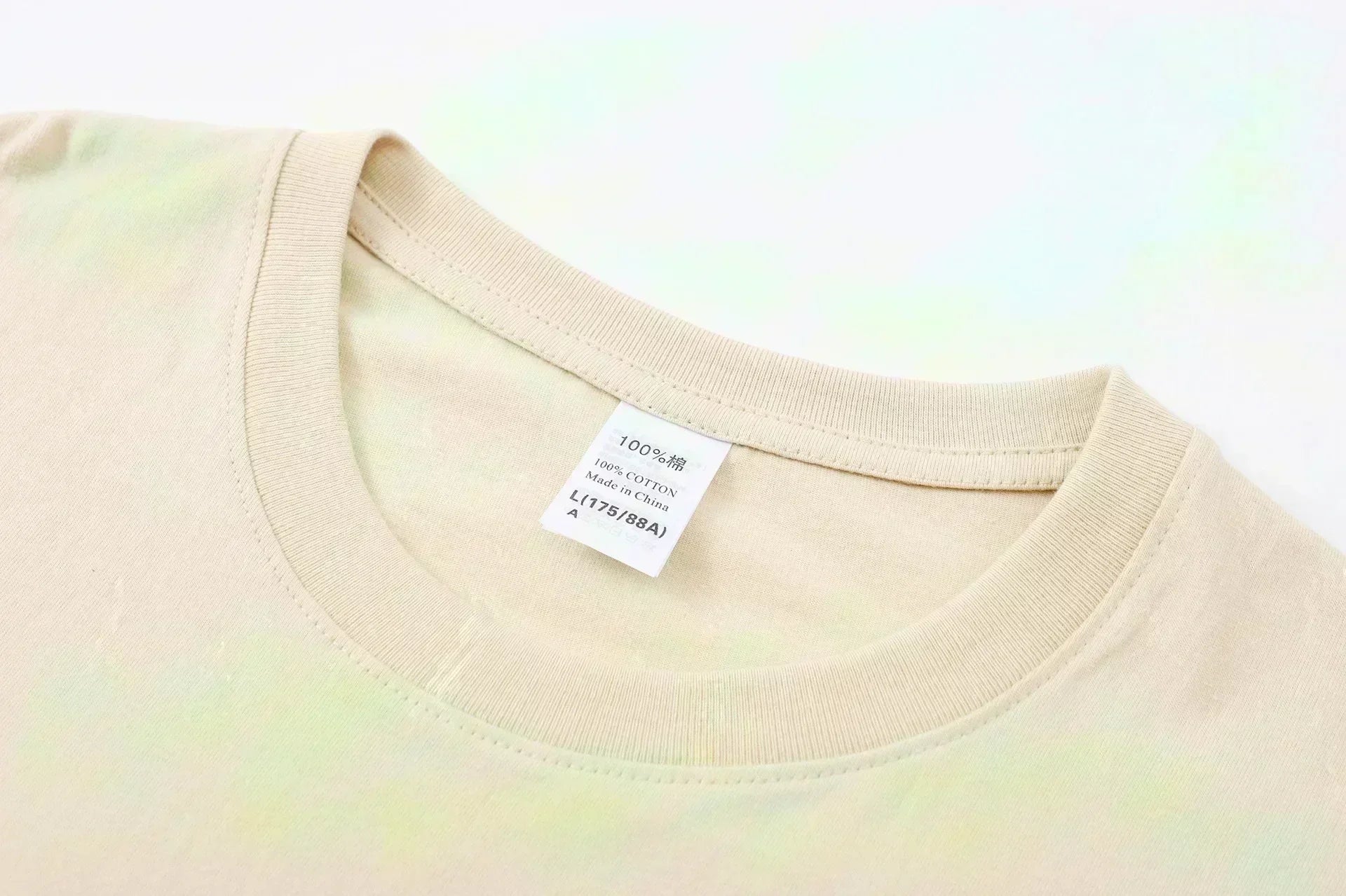 Summer Gym 100% Cotton Men's T-shirt Letter Weightlifting Printed Round Neck High Quality Street Outdoor Short Sleeve