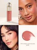 Rare Beauty Matte Long-Lasting Soft-Focus Blush Smooth Cream-to-Powder Blush Sweatproof Waterproof Liquid Blush Hydrating Makeup