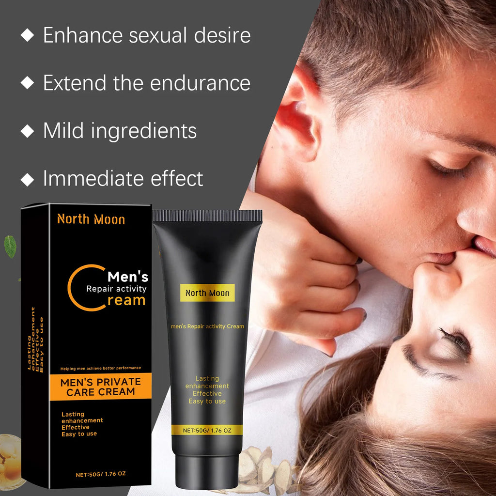 Men's Body Care CreamMen's Endurance Boosting Body Massage CreamLong-Lasting Strengthening & Invigorating Care Cream