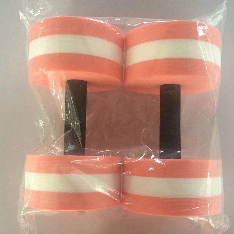 Floating Swim Gym Dumbbell Water Weight Aerobics Fitness Pool Water Swimming Aqua Exercise Barbell EVA Foam Aquatics Dumbbell