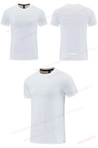 Gym Sport T Shirt Men Running Outdoor Workout Training Tees Round Neck Quick Dry Breathable Polyester Casual Short Sleeve