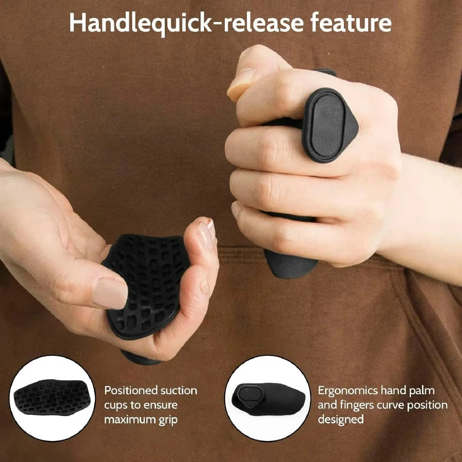Gym Grips Fingerless Workout Gym Gloves Ergonomics Workout Grip Hand Protection Weight Lifting Grips Bodybuilding Gymnastics