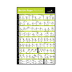 Gym Yoga Studio Workout Detailed Action Chart Pose Canvas Poster Bodybuilding Wall Art Painting Prints Home Room Decor Murals