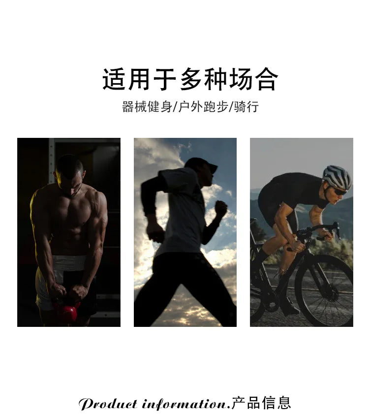 Gym Sports T-shirts for Men Long Sleeve Tights Boxing Sportswear Breathable Quick Dry Fitness Tops Male Outdoor Training Clothes