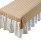 Salon Sheet Comfortable Reusable Beauty Supplies Protector Beauty Bed Cover with Face Hole for Salon Beauty Hotel Indoor SPA
