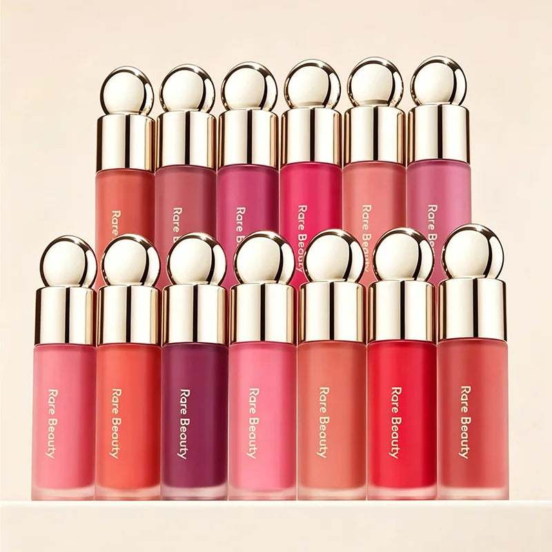 Rare Beauty Blush Color Face Makeup Blusher Natural Long Lasting Muddy Cheek Rouge Water Glossy Moisturizer Liquid Blush Cream