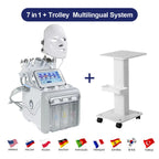 Multifunction Trolley Cart for Beauty Device ABS Aluminum Stand Beauty Salon Rolling Trolley Professional Beauty Equipment