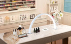 U-shaped half moon beauty fill light beauty salon tabletop washing eyelash beauty makeup eye care LED nail specialized lighting